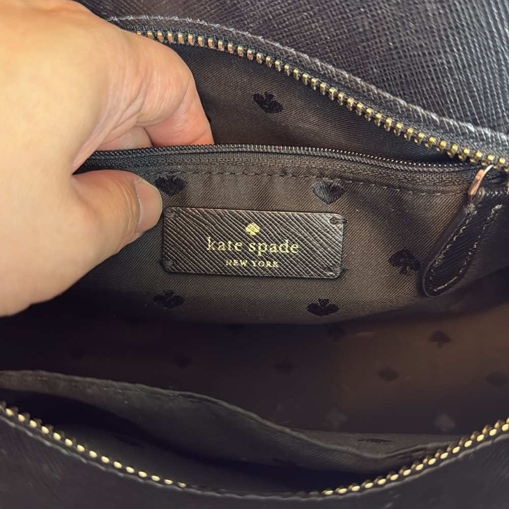 Kate Spade Staci Medium Classic Black Satchel - Picture 7 of 12